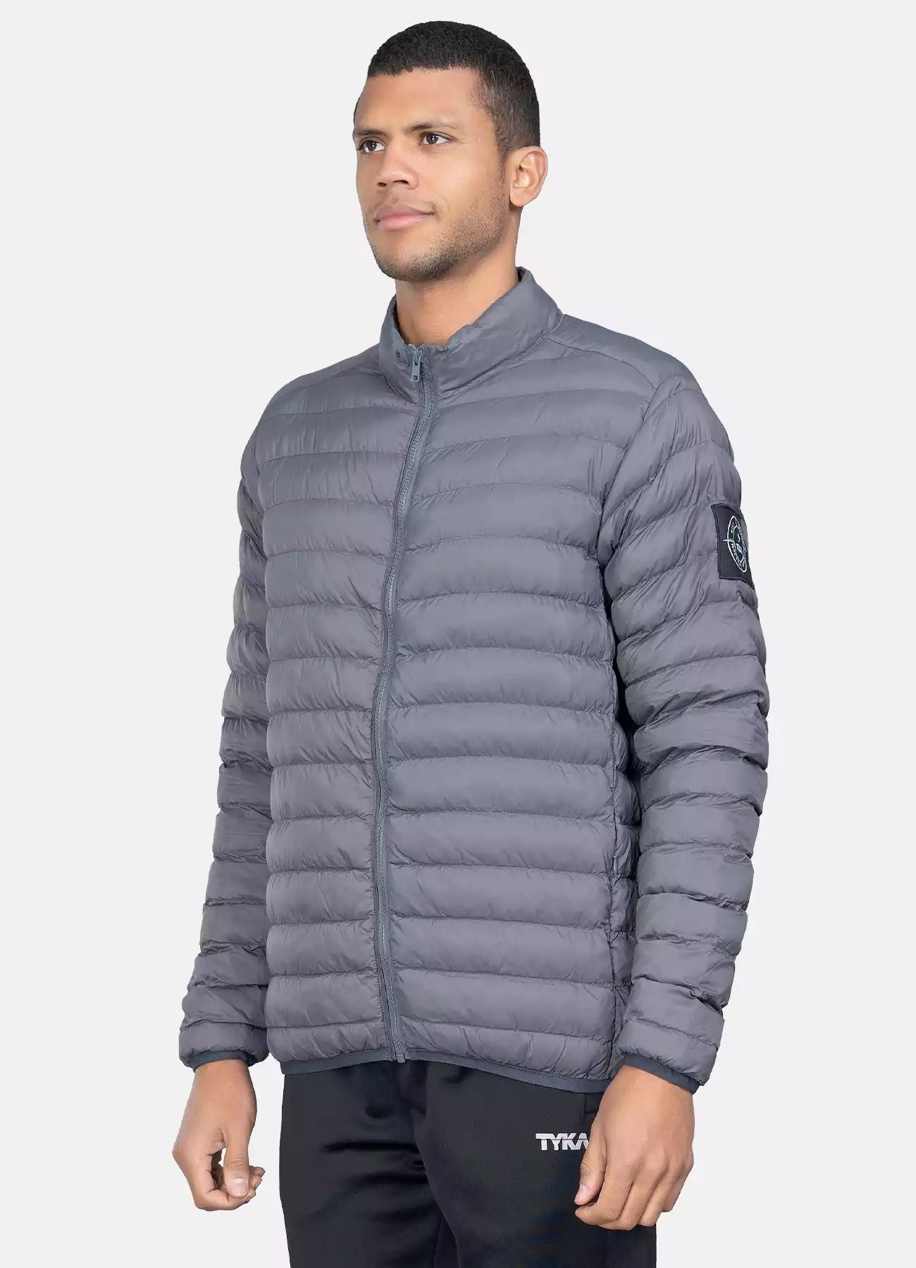 TYKA Jacket Quilted Charcoal L