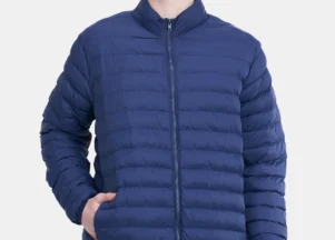 TYKA Jacket Quilted Navy F 1