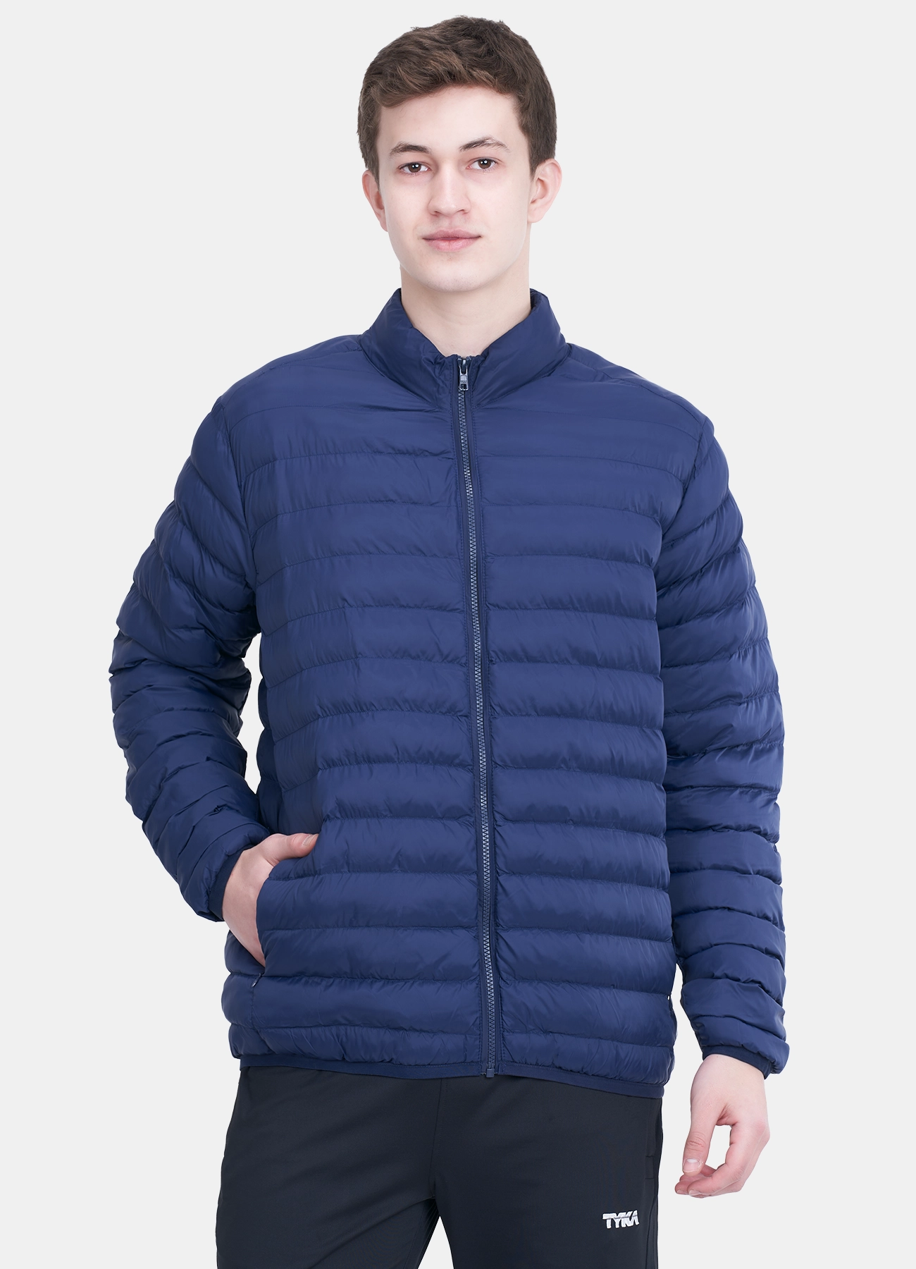 TYKA Jacket Quilted Navy F 1
