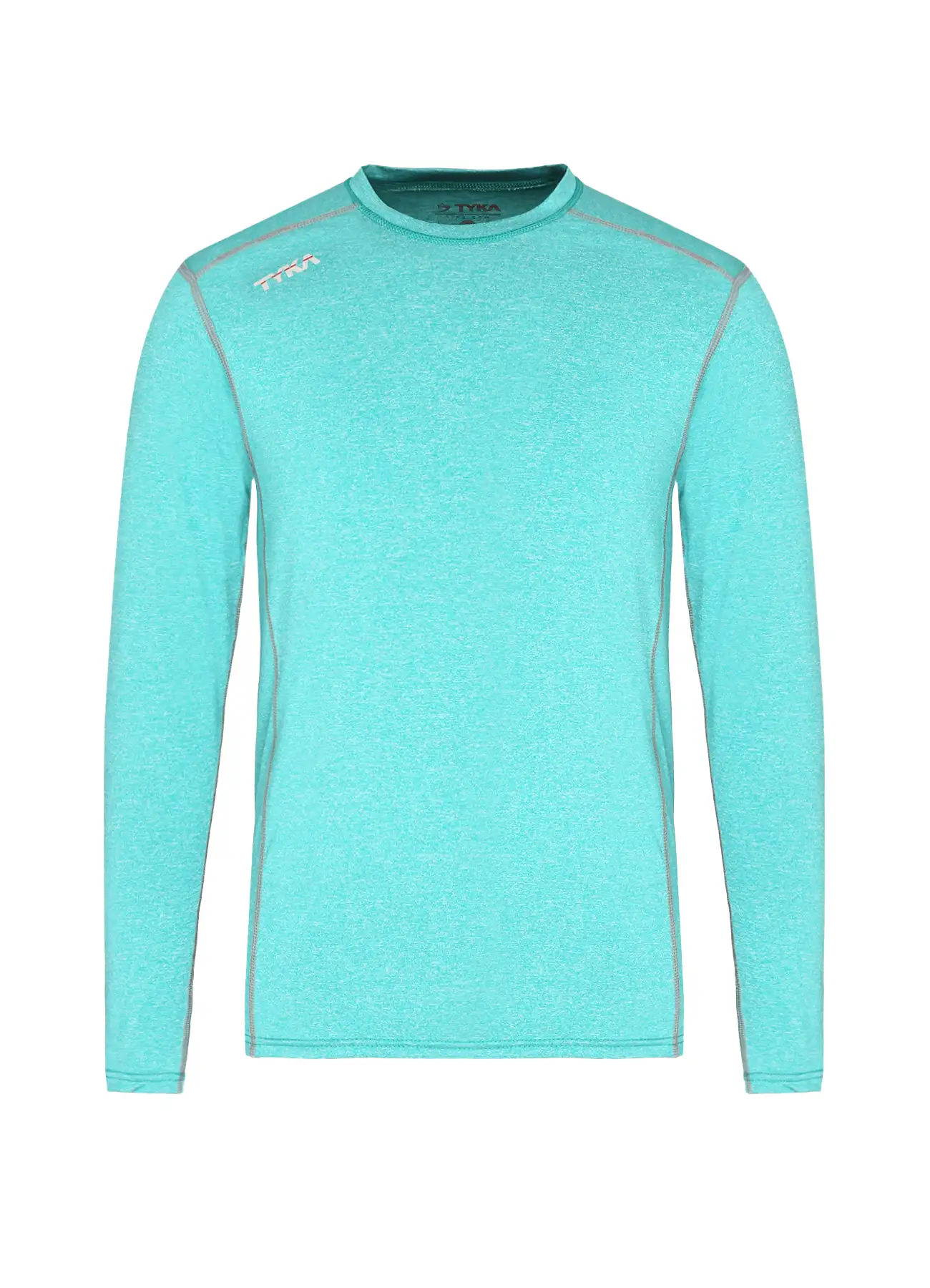 TYKA LongSleeves Twist MelangeGreen F