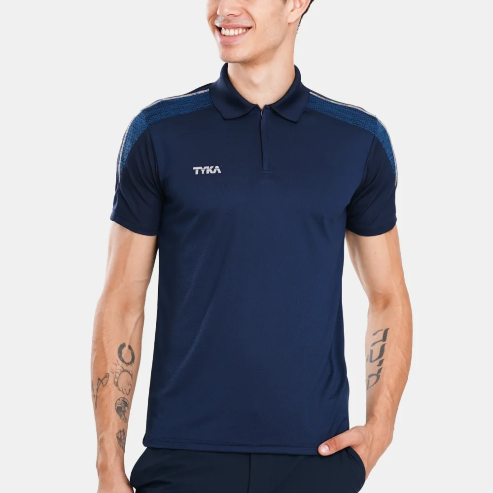 TYKA Polo Digit Navy F 1