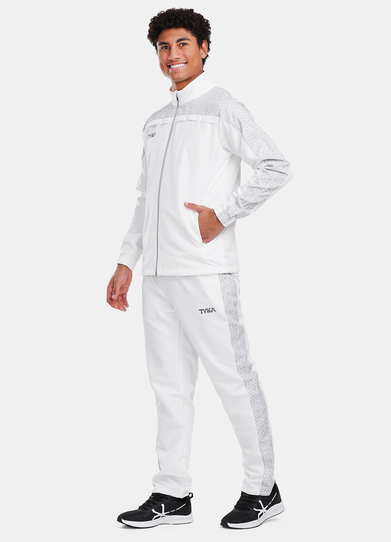 TYKA TRACKSUIT Step WHITE L