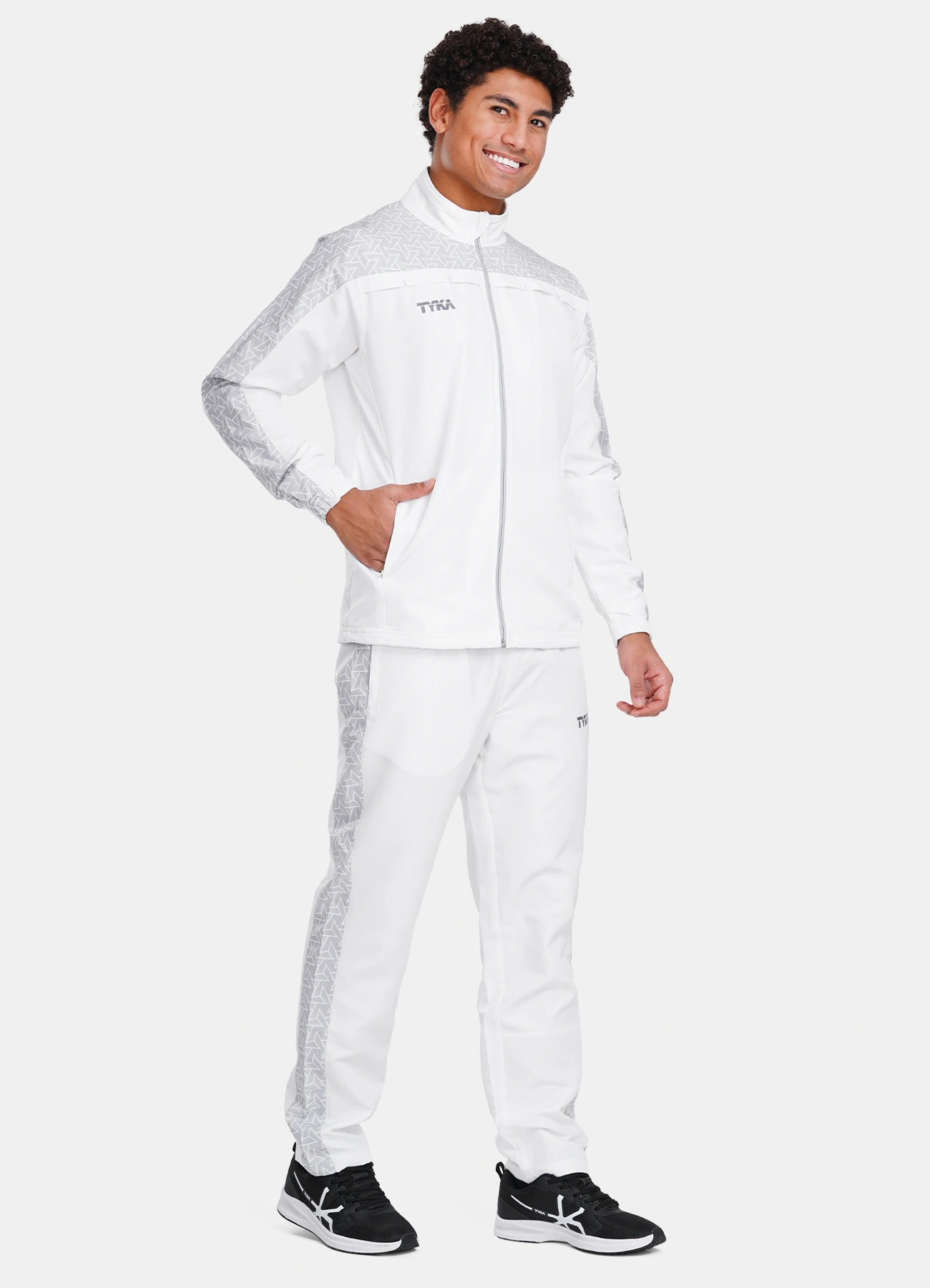 TYKA TRACKSUIT Step WHITE R