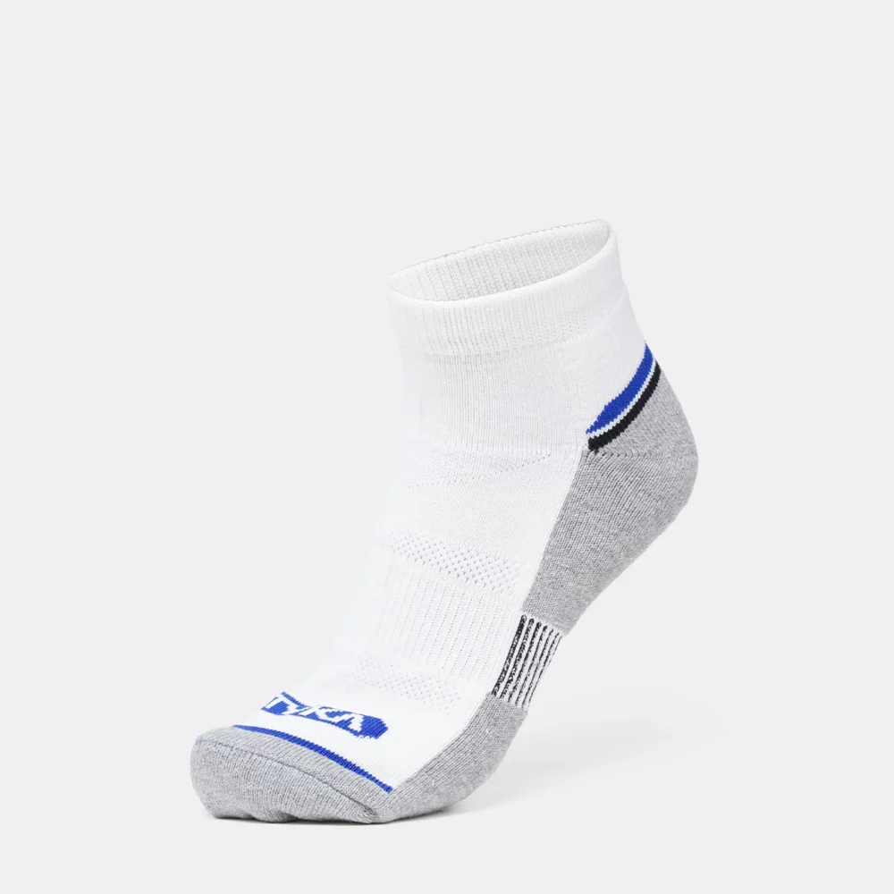 TYKA TRIAL TECH PRO EXTREME CUSHION SOCKS ANKLE White D.Grey F