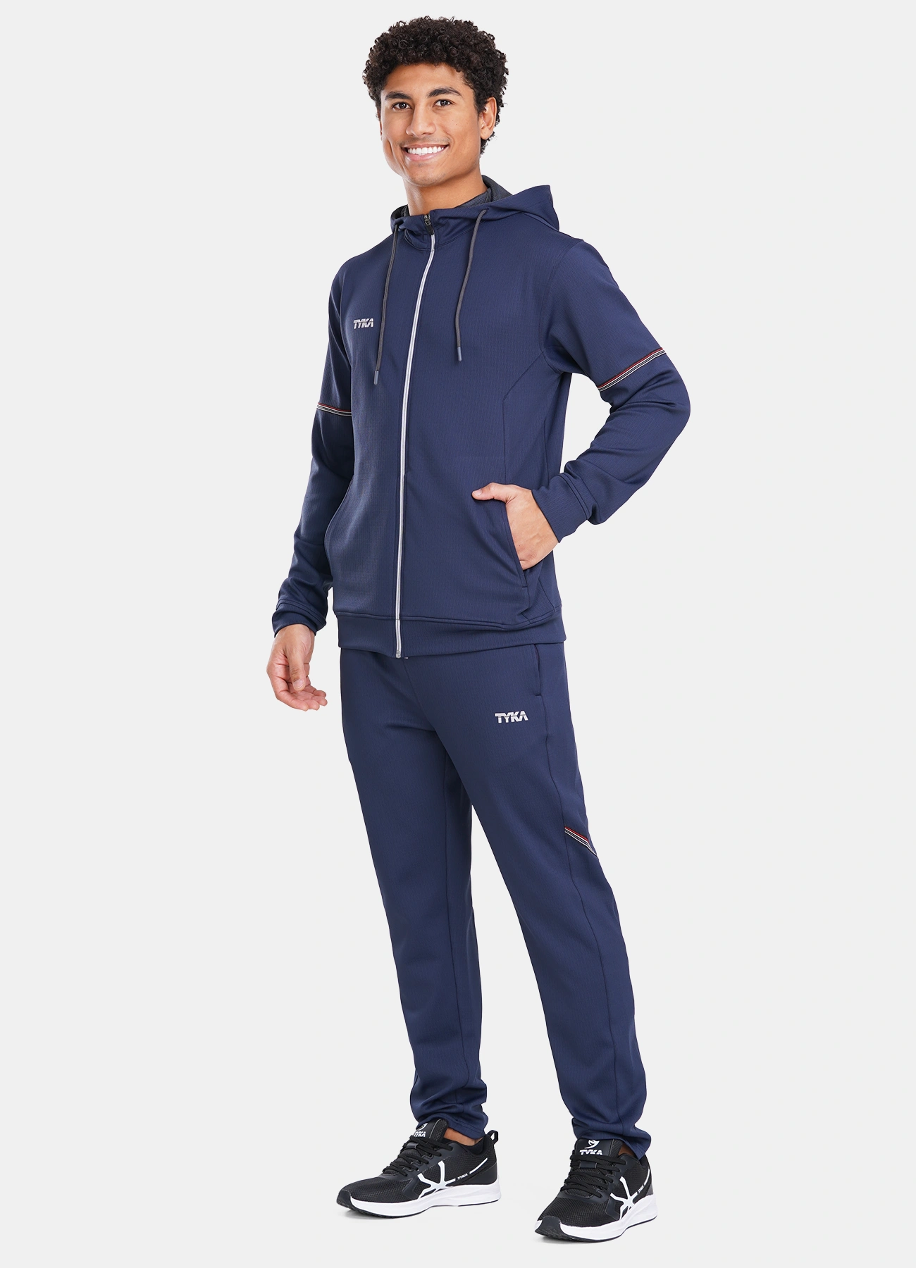 TYKA Tracksuit AXISHOODED Navy L