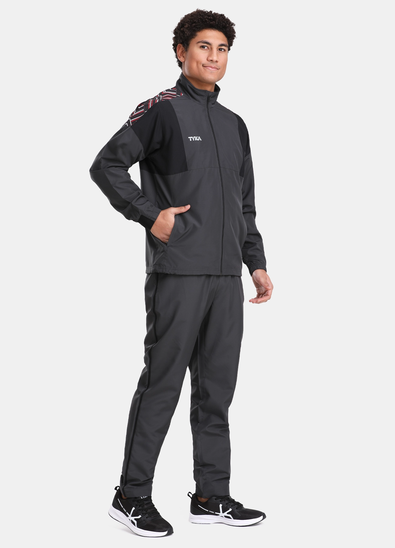 TYKA Tracksuit Forward Charcoal R