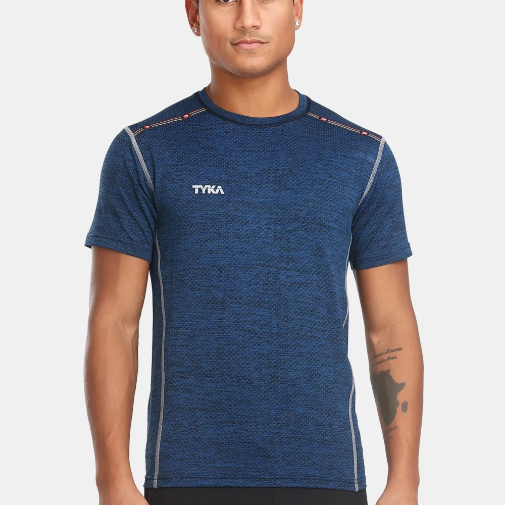 TYKA Tshirt Splash Navy F